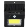 SOLAR Power Super Bright Cob 24 LED PIR Motion Sensor Wall Light Outdoor Wireless Wodoodporna Lampa