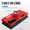 Ring Holder Phone cases For Samsung S21 A72 A52 iPhone 13 12 11 Pro Max Xs XR X SE 7 8 Heavy Duty Kikstand Shockproof Protective Cover