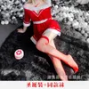 Nuova biancheria intima sexy adorabile reggiseno uniforme natalizio tentazione 9208