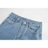 Toppies mulher jeans cintura alta calças retas denim calças femininas streetwear plus tamanho 210412