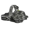 7 Светодиодные фары XM-L T6 XPE Head Lamps Перезаряжаемые 18650 батарея фонаря