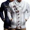 Мужские свитера свитер куртка ветрозащитный прекрасный мастерство вязаные модные