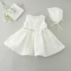 Retail born Baby Girls Princess Dress Lace First Birthday Wedding Party Toddler Girl es 2088BB 210610