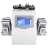 6 in 1 Kim 8 Sistema dimagrante Macchina per cavitazione 40k Lipo Laser Perdita di peso Vuoto ad ultrasuoni Pressoterapia RF LLLT Lipolisi Modellamento del corpo Apparecchiatura di bellezza