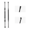 Nail Art Kits 5pcs Ear Scoop Doubleheaded Rotating Doubleend Pick Spoon Clean Tool Cleaner For Adults Black1686288