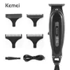 Kemei km-1945 R Type tondeuse pour hommes tondeuse à cheveux brosse à cheveux électrique Machine de découpe de cheveux barbier outil de coiffure 45D