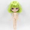 ICYDBSBRYTHDOLL Çıplak 1/6 Ortak Vücut 30 cm BJD Oyuncaklar Yağlı Saç DIY Moda Bebekler Kız Hediye Q0910