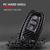 PC Koolstofvezel FOB Volledige beschermende Cover Auto Key Case voor A4 S4 B7 B8 A6 A5 A7 A8 Q5 S5 S6 Q7 Auto Accessoires Smart-toets