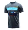 Motorbike T-shirt summer team short sleeve jersey same style customised