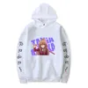 Mäns Hoodies Sweatshirts Anime Toradora Hoodie Män Kvinnor Sweatshirt Kawaii Print Manga Höst Vinter Boy Girl Hoody Cartoon Oversized