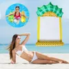 Gonfiabili Galleggianti Tubi Galleggianti Fila Piscina Ananas Materassino Acqua Amaca Lettino Sportivo Sedia Spiaggia Nuoto Anello Materasso