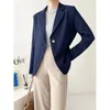 Mulheres Blazer Blazer Mangas longas de mangas compridas ombreiras da moda casual lady lady mulher terno feminino blazers