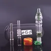 Atacado 14mm queimador de óleo de vidro coletar kit de tubulação de aço inoxidável ponta palha para água dab plataformas bong