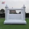 Commercial PVC uppbl￥sbar br￶llopstopp vit studshus f￶delsedagsfest jumper bouncy slott