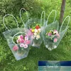 Present Wrap Florist Dekoration Potted Clear Flower Bag Plast Plast Vattentät Bouquet Portable Transparent Collocation Packaging1 Fabrikspris Expert Design Kvalitet