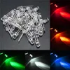 5mm 10mm LED-licht Emitting Diode Lamp Wit Rood Blauw Groen Geel RGB Multicolor Changing (Round Clear Lens)