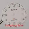 Kit di strumenti di riparazione Bianco 31 3mm Orologio automatico Quadrante Fit GMT MINGZHU 3804 Movimento Luminous Marks229S