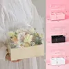 Emballage cadeau Boîte de cristal PVC Portable Transparent Emballage de fleurs Sac floral Belle surprise Cérémonie de mariage Cake215S