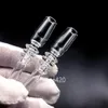 DHL Bong Quartz Tip Fit Nectar Collector 10mm 14mm 18mmの共同喫煙アクセサリーパイプガラスの水ぶわれたカビのクリップ