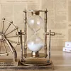 Dekorativa Objekt Figuriner Vintage Ferris Wheel Hourglas Vackert skrivbord Utsökta Sandglas Inredning för hemmakontor