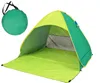 2021 Barraca de Praia Pop Up Beach Beach Instant Cabana Quick Cabana Sol Shelter Dobrável Mobiliário de Jardim Outdoor Camping Tools 36 cores Atacado