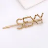2pic Fashion Hair Pins Pearl HairPin Persoonlijkheid Creatieve Privé Custom English Name Pearls Side Clip Mix and Match AAA59