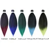 2021 Soild Ombre Deux Couleurs Tressage Cheveux Jumbo Cheveux Tressés 26 Pouces 5 Packs Vente Chaude Tissage Synthétique Facile Tressage Cheveux