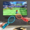 Dans 1 accessoires Nintendoswitch 2 Wheel Wheel Tennis Racket Handle Grip 6 Cover pour Nitendo Switch Joy Con Controller Game Cont2312440