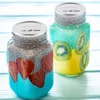 70mm 86mm Regelmatige Mond Canning Deksels Kinderen Metalen Coverplaten voor Mason JAR Glass CANS JAM-fles Kan DATUM