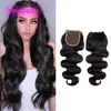 Indian Wholesale 5 Pieces/lot 4x4 Lace Closure Body Wave Silky Straight Natural Color 12-24inch 100% Human Hair Yiurbeauty
