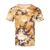 Camiseta táctica al aire libre Ropa Woodland Caza Camisa de tiro Vestido de batalla Uniforme BDU Ejército Ropa de combate Algodón Camuflaje NO05-143