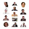 50 adet Paketi Karışık Ofis Çıkartmaları 6 Grup ABD TV Serisi Çıkartmaları Arkadaşlar Sticker Serin Karikatür PVC Etiket Çocuk Çıkartması Oyuncaklar