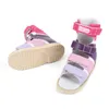 Sandalen Sommer Orthopädische Schuhe für Kinder Mode Leder Geschlossene Zehe Jungen Mädchen Schule Atmungsaktive Schuh mit Bogenstütze