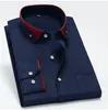 Ny ankomst vår kommersiell enkel vårdskjorta manlig överdimensionerad långärmad mode formell hög kvalitet plus storlek m-7xl8xl9xl