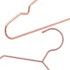 Hangerlink 32 cm Enfants Rose Or Métal Vêtements Chemises Cintre avec Encoches Mignon Petit Fort Manteaux Cintre pour Kids30 pcs Lot T300a