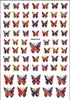 Stickers & Decals 2022 3D Nail Art Bohemia Coroful Butterfly Style Nails For Sticker Decorations Manicure Z0346 Prud22