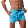 Shorts de plage hommes tronc été pantalons courts solide respirant séchage rapide natation surf cuisse grande taille hommes