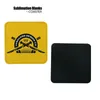 Sublimation Blank Pad Coaster Party Gift Transfert de chaleur thermique Round Squal Cup Coasters Mat 10 * 10cm HH21-285