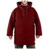 Men's Hoodies Men's & Sweatshirts Men Fall/winter Straight Loose-fitting Hooded Casual Loose Solid Color Sweater Top Blouse Sudaderas