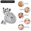 5-in-1-Diamant-Dermabrasion mit Schrubber Diamant-Dermabrasion/Ultraschall-Hautwäscher/Heiß-Kalthammer-Mikrodermabrasionsmaschine