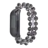 Ankunft Perlen Armband Xiaomi Mi Band 6 5 4 3 Uhrenarmband für MIband Armband Gürtel Zubehör