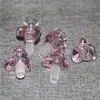 20pcs heart shape 14mm 18mm Glass Bowls Male joint hookah Glass Bowl Piece For Bong Oil Rig Water Pipe Ash Catchers