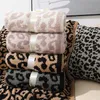 leopard print throw blanket