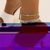 Anklets Boho em camadas de ouro de prata de prata tornozelo bracelete mulheres jóias bohemian pé pé 2022 Praia anklet braceletes c5m0