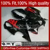 OEM FAIENINGS FÖR HONDA CBR600F4I CBR Red Black 600F4I 600 F4I FS CC F4 I 2004-2007 55NO.150 CBR600FS CBR600 F4I 04 05 06 07 600CC 2004 2005 2006 2007 Injektionsformkit