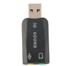 Virtual Audio Внешние разъемы USB 2.0 до 3D Mic Sweewer Sound Card Adapter Converter 5.1 Каналы для ПК Ноутбук Новое Прибытие YY28