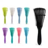 Fabrikspris! Hårbotten Massage Kam Detangling Brush för Curly Hair Detangler Tangle Removal Kraftfull funktion Non-Slip Design