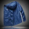 Men's Jackets Autumn Men Extra Large Windbreaker Coat Young Fashion Casual Print Jacket Loose Spring Plus Size XL 2XL 3XL 4XL5XL6XL7XL8XL