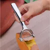 Potatis peeler kök verktyg rostfritt stål grönsak morot frukt skiva fransk cutter rivare lätt grepp handtag grönsaker gadget