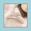 Clips gioielli gioielli eleganti artigli clip di squalo aessories formela per capelli trasparenti barrette da cucciolo barrette di granchio ornamenti per la consegna di caduta